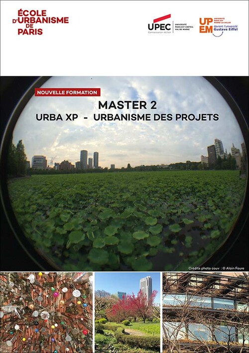 M2 URBA XP : Urbanisme des projets - plaquette 2020-2021