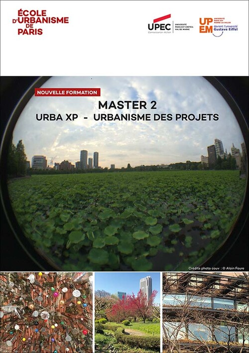 M2 URBA XP : Urbanisme des projets - plaquette 2020-2021