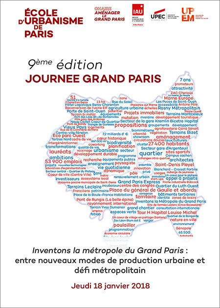 Journée Grand Paris 2018 - Programme